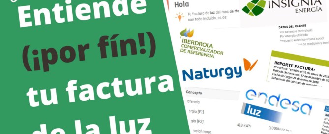 Entender factura luz